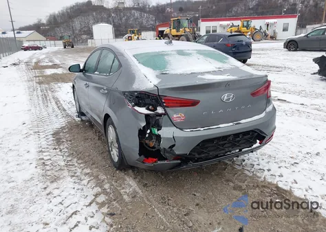 2020 Hyundai Elantra Sel from USA, damaged, VIN 5NPD84LF3LH525188